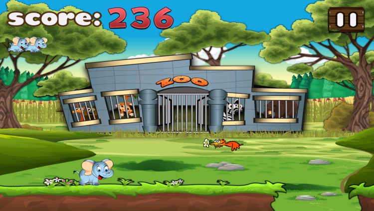 A Super Elephant Run - An Addictive Animal Zoo Escape Rush