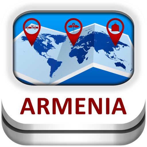 Armenia Guide & Map - Duncan Cartography icon