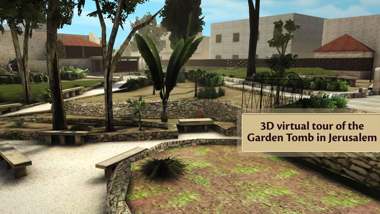 Garden Tomb 3D Interactive Virtual Tour - Jesus in Jerusalem