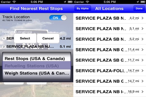 Find Nearest Rest Stops screenshot 3