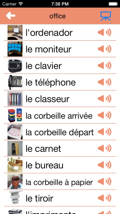 1500 Basic French Words screenshot-4