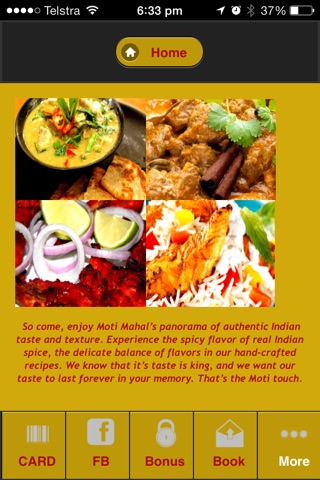 Moti Mahal Indian Restaurant screenshot 3