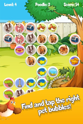 A Bubble Pets Pop Game - Tap the Little Animals FREE screenshot 4