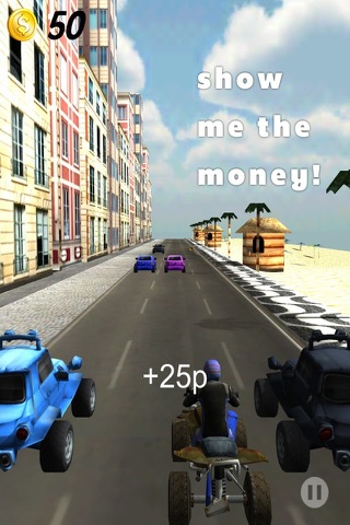 A Beach Quad Bike Bandits - Extreme 4x4 Getaway Racing screenshot 2