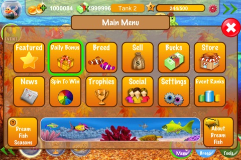 Dream Fish Seasons screenshot 2