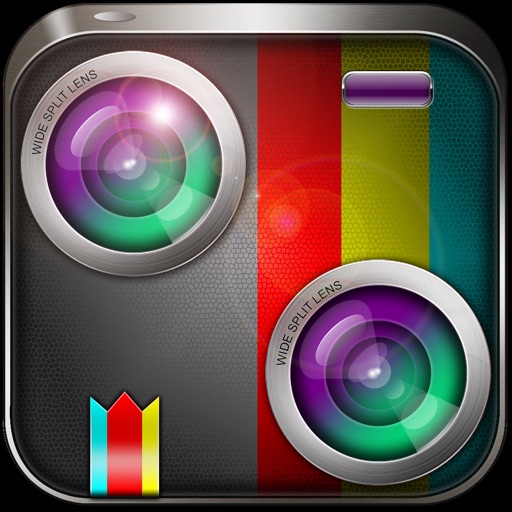 Split Lens-Clone yourself&Best Photo Blender,Mix Pic with Awesome filters and Mirror Effects icon