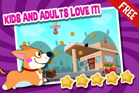 Puppy Rescue - Cute Running And Jumping Dog Game For Kids FREE screenshot 4