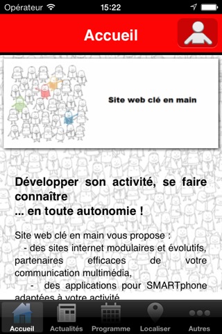 Site Web Clé En Main screenshot 2