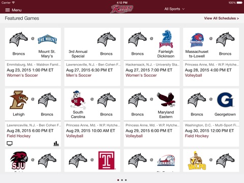 Rider Broncs for iPad 2015 screenshot 3