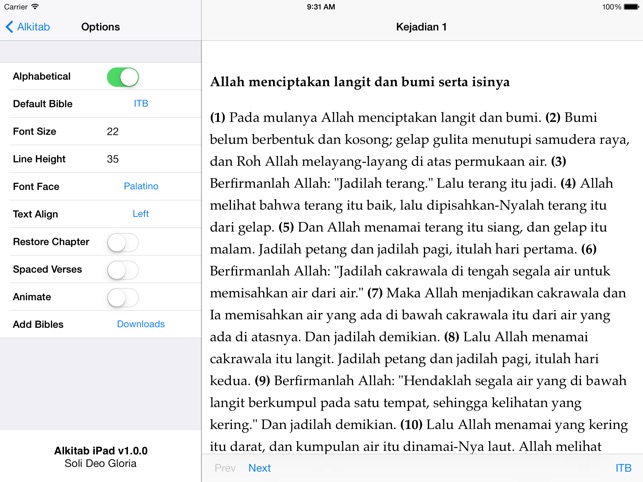 Alkitab for iPad(圖5)-速報App