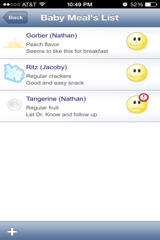 Baby Food Tracker screenshot 4