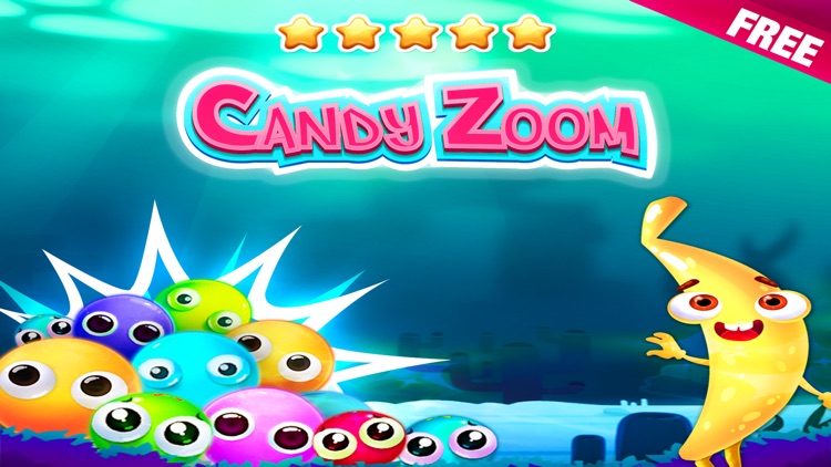 Candy Zoom - sweetest star and match-3 angry juice heroes swap free