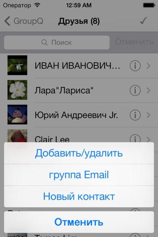 Contacts Group Manager - GroupQ screenshot 3