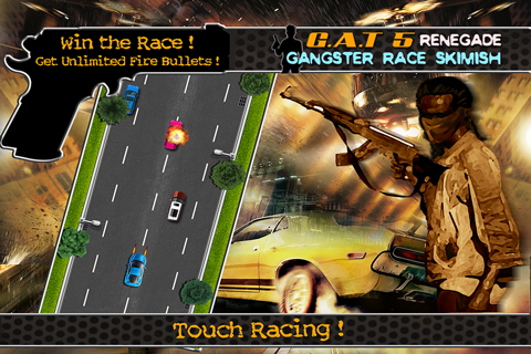 G.A.T 5 Big time Gangster Auto Race PRO : Grand Hard Racing and Shooting on the Highway Road screenshot 3