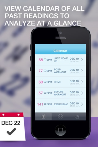 Heart Rate BPM Monitor - Portable Cardiograph and Pulse Monitoring screenshot 4