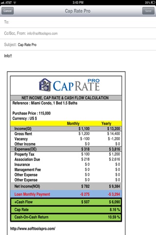 CAP RATE PRO screenshot 4