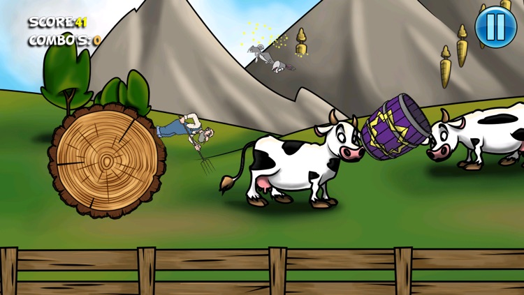 Wild Carrot Hunt : Crazy Farm Rabbit screenshot-3