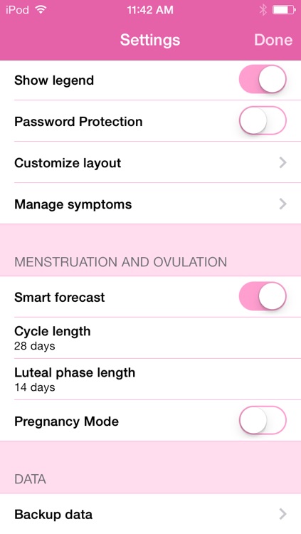 Menstrual Calendar screenshot-4