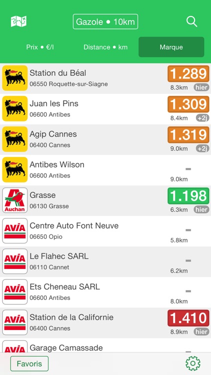 mobicarbu+ ● Les prix de l'essence screenshot-3