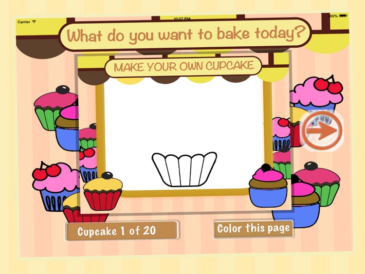 My Cupcake Maker - Free Color Cake Book Saga