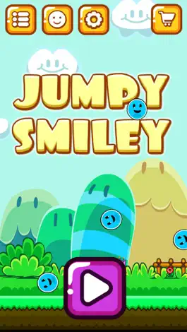Game screenshot Jumpy Smiley - The endless adventures of a bouncing skippy geometry ball mod apk