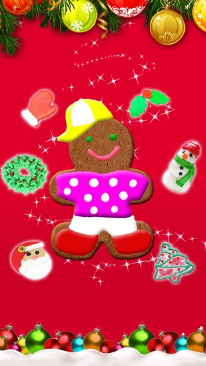 Christmas Gingerbread Cookies Mania! - Cooking Games FREE(圖2)-速報App