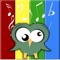 Squawky Birds piano is a fun colorful musical instrument