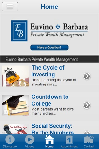 Euvino / Barbara Private Wealth Management screenshot 2