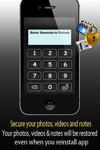 Data Privacy Manager ™ security suit to lock my private secret photos , pictures , videos and notes screenshot 4