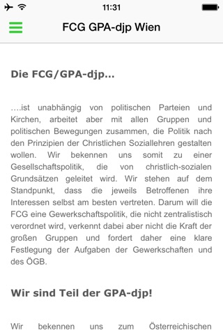 FCG GPA-djp Wien screenshot 2