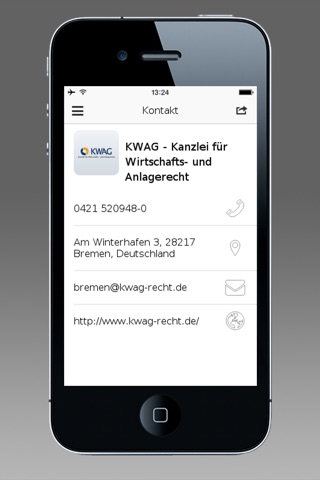 KWAG - Anwälte screenshot 3