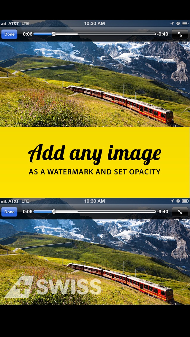 Video Watermark - Add watermarks to your videos like a PRO Screenshot 1
