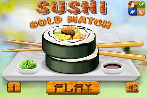 Sushi Gold Match HD Free screenshot 2