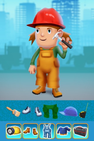 Builder Boy - Dressing Up Game screenshot 4