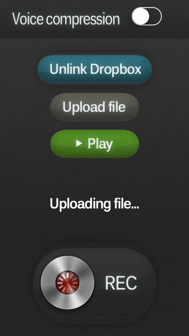 rec.me record voice & send to dropbox Screenshot 5