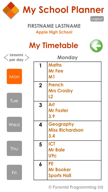 My School Planner screenshot-3