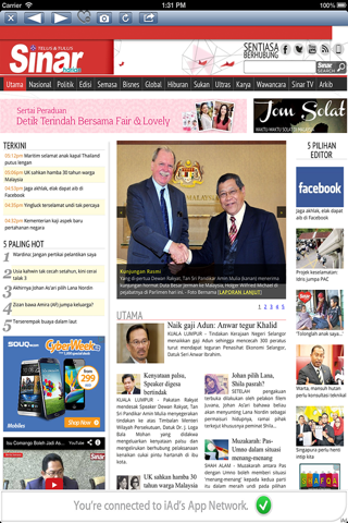 Malaysia News. screenshot 2