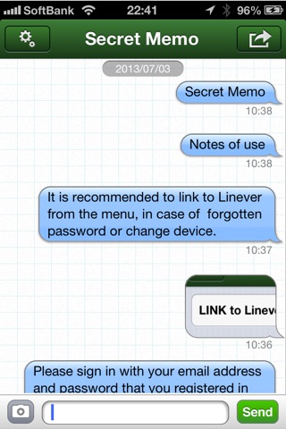 Secret Memo - secret photograph & text - screenshot 3