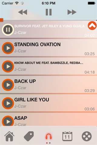 J-Czar: Music Application screenshot 4