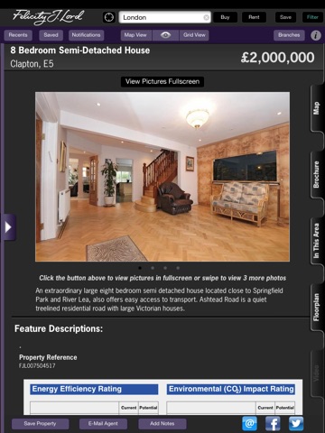 Felicity J Lord Property Search - For iPad screenshot 2