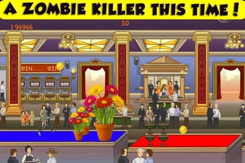 Casino Madness Free - Run with Ninjas and Zombies screenshot 2