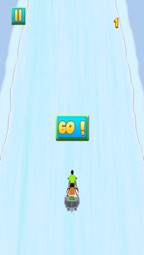 Power Sled Ice Racing Captura de tela 1