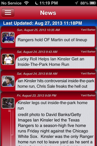Texas Baseball Live screenshot 4