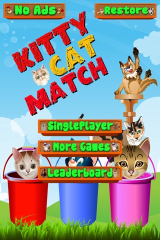 Kitty Cat Match - Connect Three Animal Puzzle Fun screenshot 2