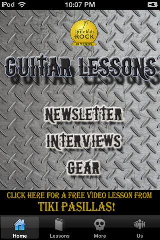 Guitar Lessons for iPhone screenshot 2