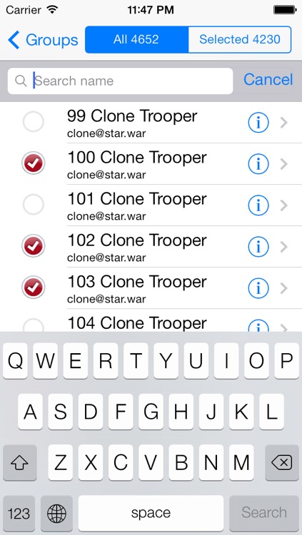 Delete Contacts Fast - DeleteQ screenshot-4