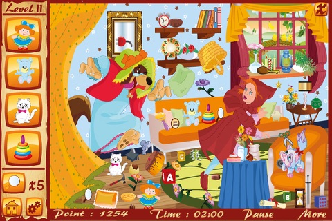 Little Red Riding Hood Game screenshot 3