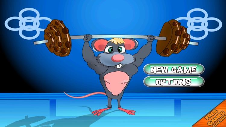 Mouse Body Building Chocolate Cookie Lift Free screenshot-3