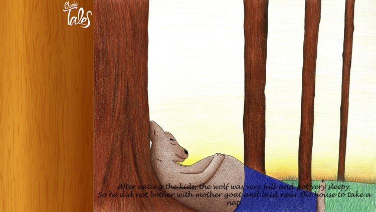 The Wolf and the Seven Little Kids - Classic Tales screenshot-3