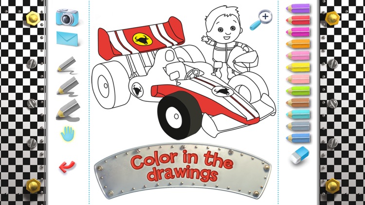 Dan's racing car - Little Boy screenshot-4